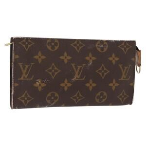 LOUIS VUITTON Monogram Bucket GM Accessory Pouch LV Auth 157730